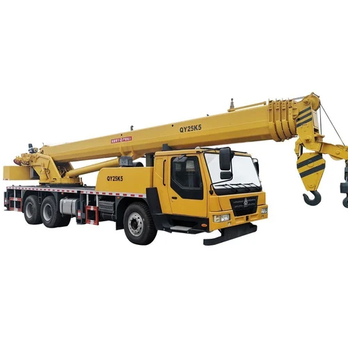 20 Ton Mobile Telescopic Cranes - Color: Yellow Paint Coated