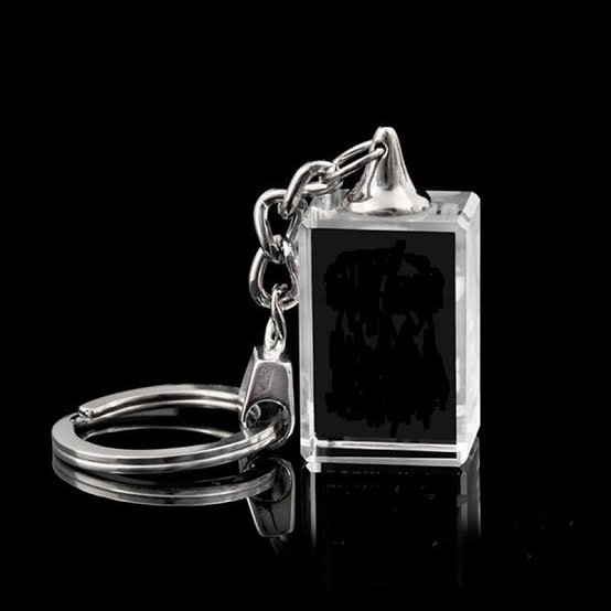 Crystal Key Ring - Metal | Silver Plated, Indian Modern Arts Style, Elegantly Crafted In Silver Finish For A Stylish Touch