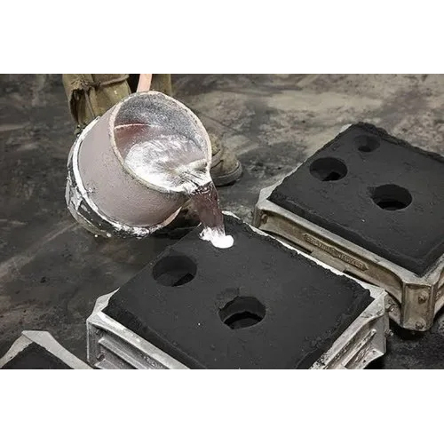 Aluminum Sand Casting - Color: Black