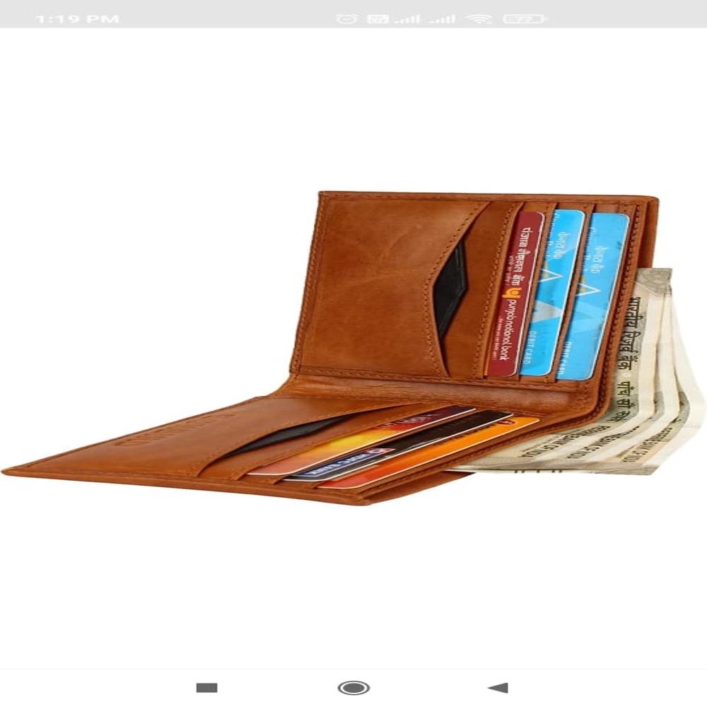 Leather Wallets - Leather Standard Size Gray | Rectangle Shape Industrial Usage