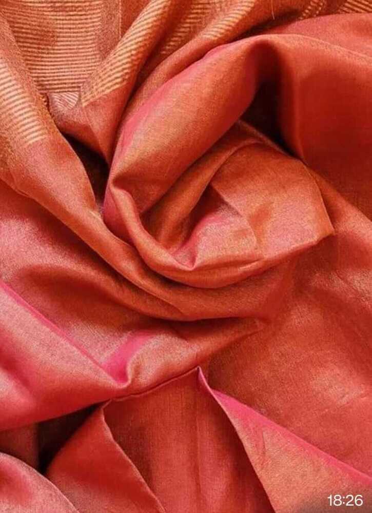 लिनन साड़ी