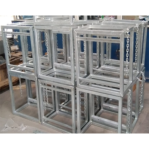 Customized Fabricated Panel Frame With Chains - Material: Metal