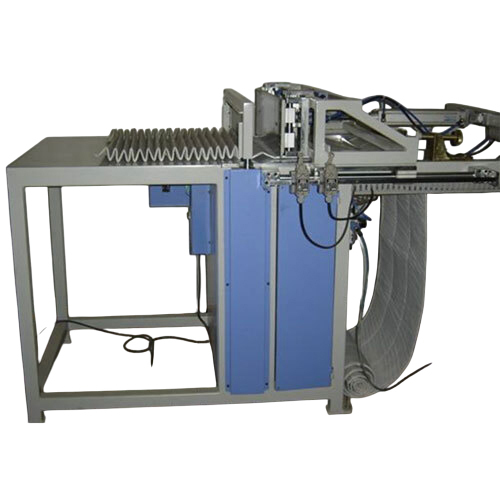 PUSHER BAR PLEATING MACHINE