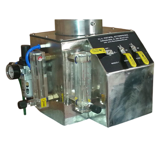 DOP smoke generator with Diluation