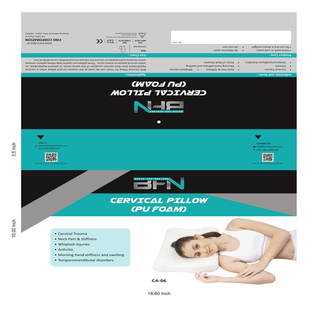 CA-06 PU Foam Cervical Pillow