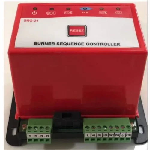 Srg 21 Burner Sequence Controller - Color: Red