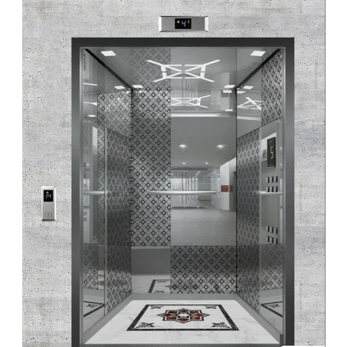 Office Building Lift - Material: Stainless Steel
