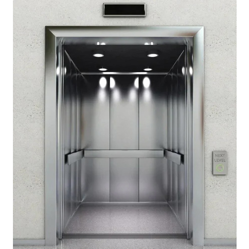 Auto Door Passenger Lift - Material: Stainless Steel