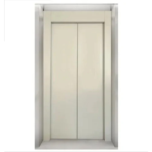 Center Opening Powder Coating Door Elevator - Material: Stainless Steel