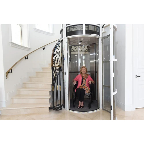 Hydraulic Manual Door Home Elevator - Usage: For Passengers Loading