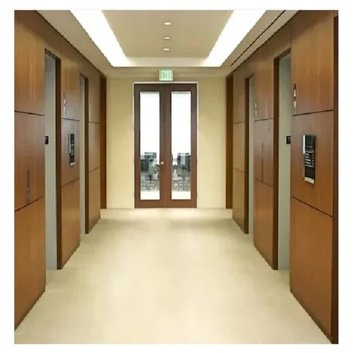 Automatic Office Elevator - Stainless Steel 15 Feet Max Lift Height 3 m/s Speed | Electric AC Drive Safety Sensor Equipped