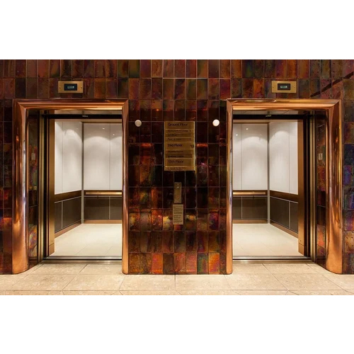 Three Phase Hotel Elevator - Material: Stainless Steel