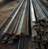 90 Lbs Rail Pole - Finish: Plain