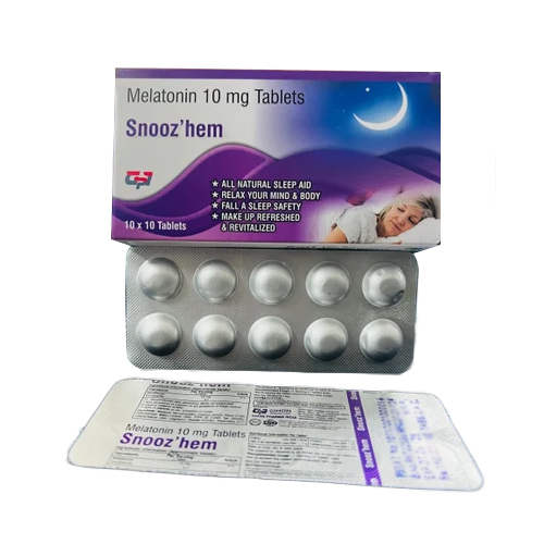 10 Mg Melatonin Tablets - Drug Type: General Medicines