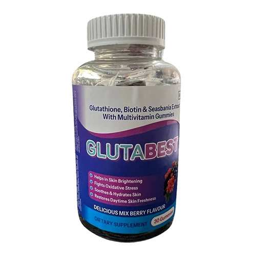 Glutathione Biotin And Seasbania Extract With Multivitamin Gummies - Dosage Form: Tablet