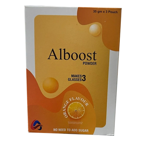 Orange Flavor Alboost Powder - Drug Type: General Medicines