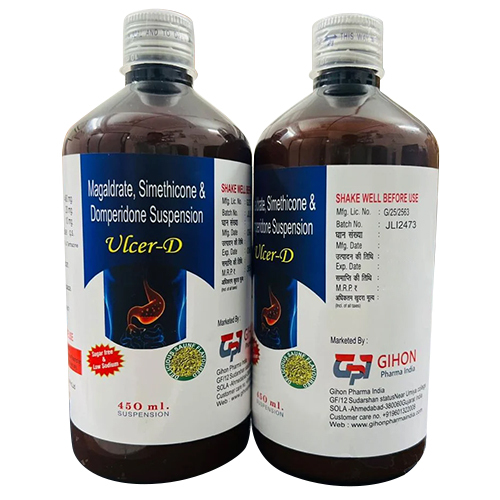 450 ML Magaldrate Simethicone And Domperidone Suspension