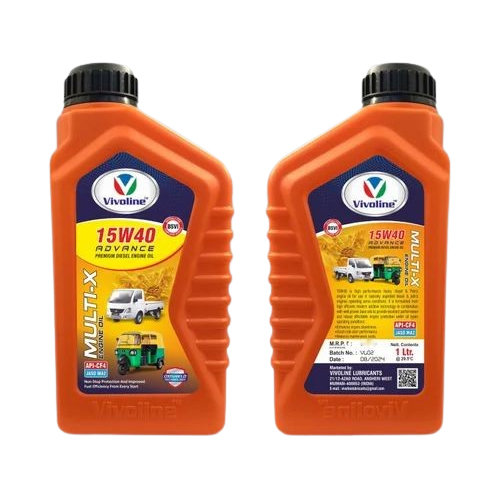 15W40 Engine Oil - 15W40 Viscosity, 5%-10% Ash Content | Sharp Smell, Suitable for Industrial Use, Available in Barrel & Bottle