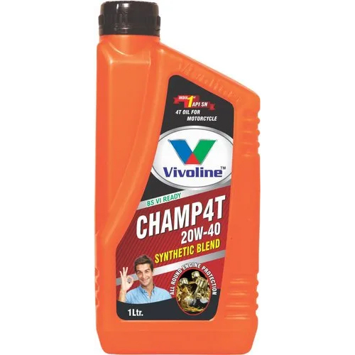 4T 20W40 Synthetic Engine Oil - Synthetic Base Oil with 6%-9% Ash Content | Designed for Industrial Use in Automobiles & Gensets, Sharp Smell
