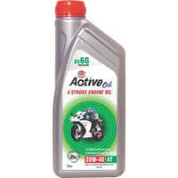20w-40 4t Engine Oil - Ash Content 6%-9%, Sharp Smell | Industrial Use For Automobiles & Gensets, Available In Barrel & Bottle Packaging