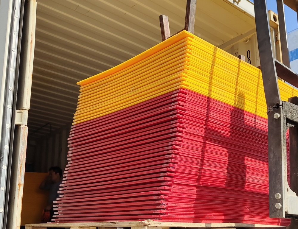 Red PS SHEET GPPS Polystyrene sheet 1000*1800mm,1220*2440mm