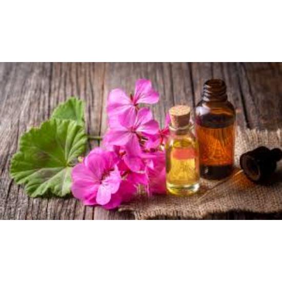 Geranium Oil - Natural Cleanser, Antibacterial & Antimicrobial Properties For Wound Healing And Skin Rejuvenation