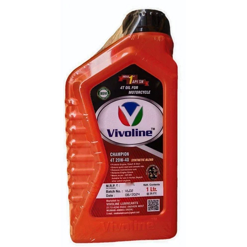 4T 20W-40 Synthetic Blend Bike Engine Oil