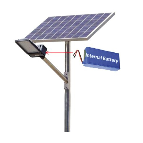 Solar Street Light With Lithium Battery - Color: Blue