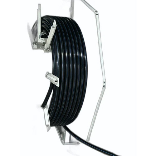 Black Hdpe Coil Pipe - Round Shape, 32 To 110mm Outer Diameter | 1-year Warranty, Durable Black Hdpe Material