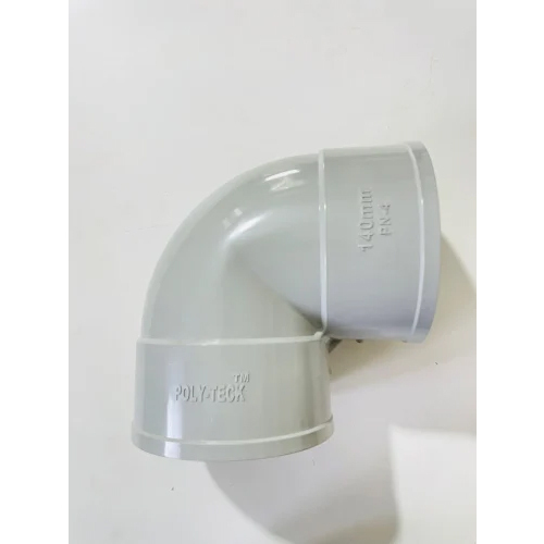 Pvc Agri Elbow 140Mm - Color: Gray