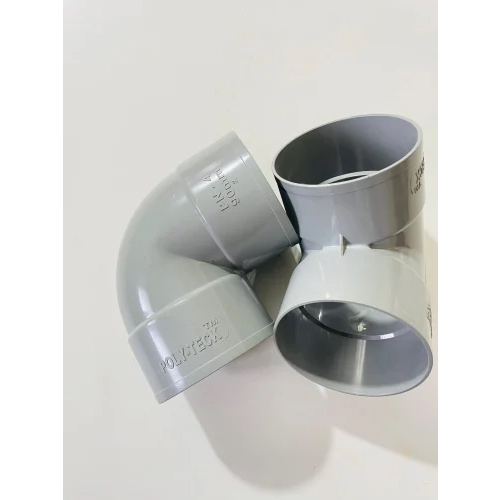 90mm Pvc Elbow - Color: White