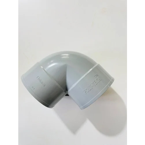 Agriculture Pvc Elbow 110 Mm - Color: Gray