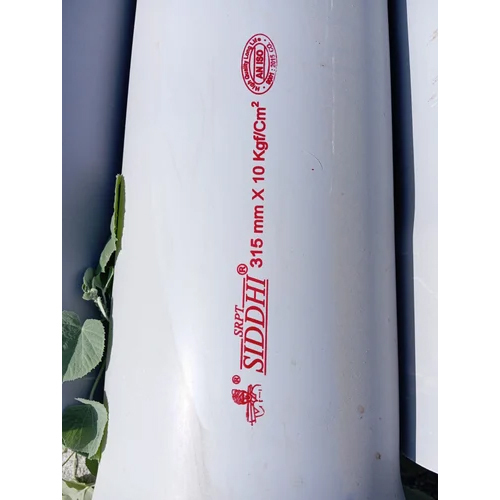 Rigid Pvc Pipe 315mm - Application: Construction