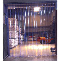 Freezer Pvc Strip Curtain - Color: Transparent