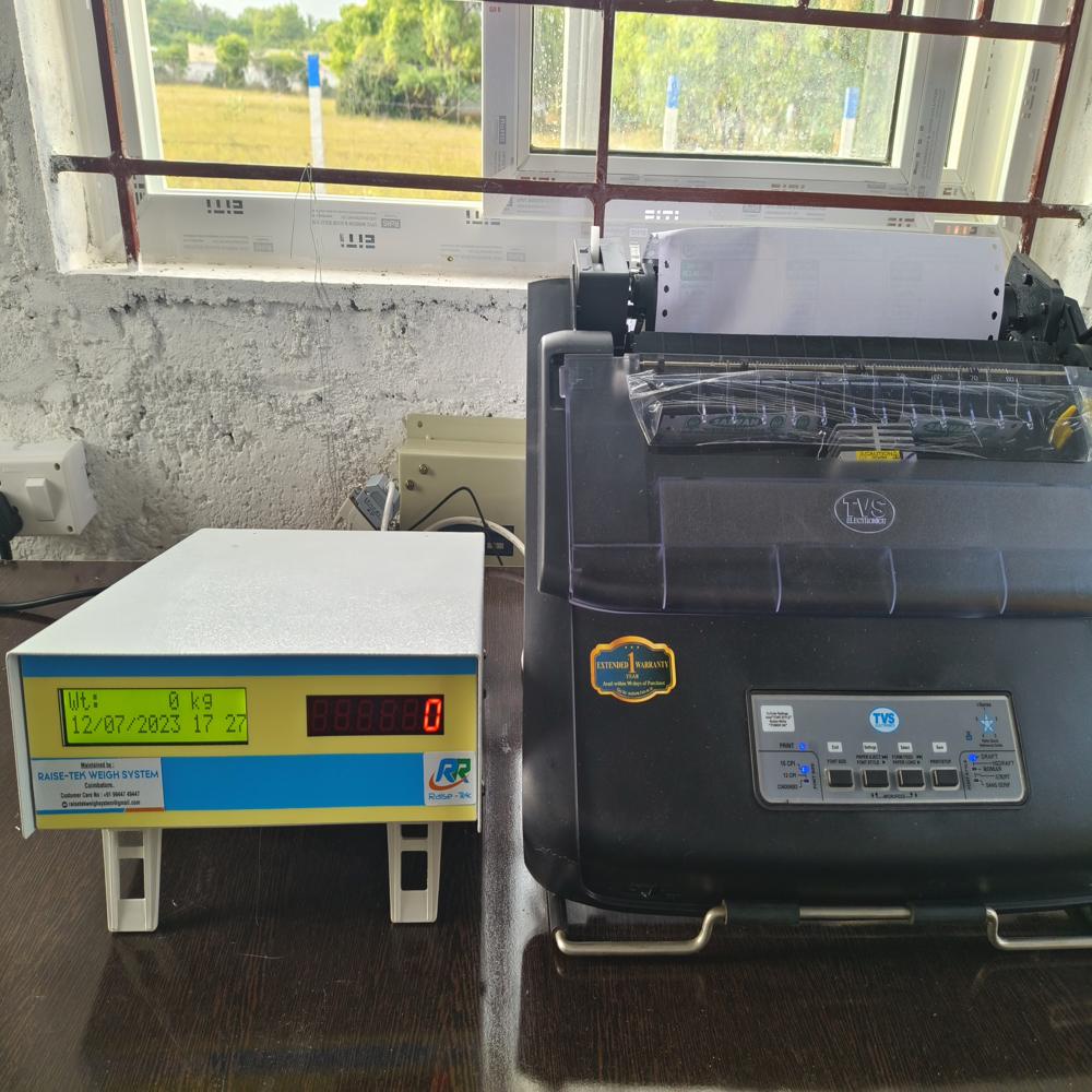 Surface Weigh Bridge - Color: Blue