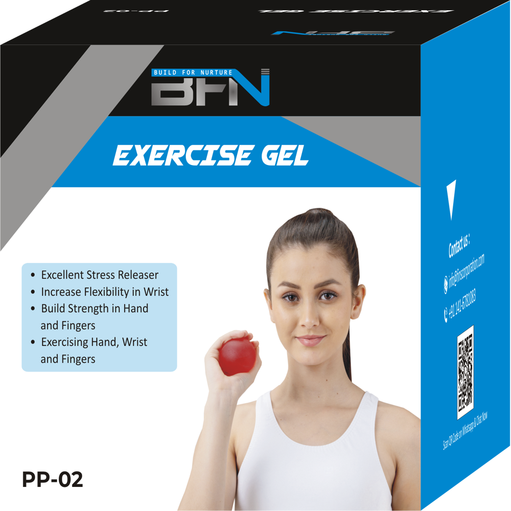 Pp-02 Soft Exercise Gel Ball - Material: Latex