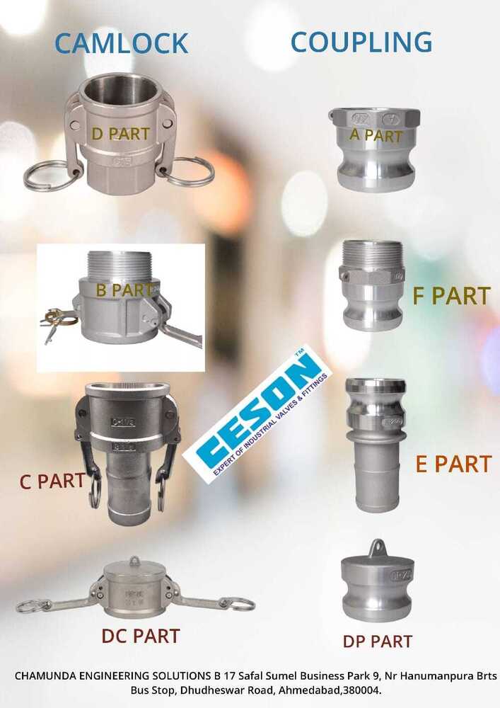 Aluminum Alloy Dp Type Camlock Coupling