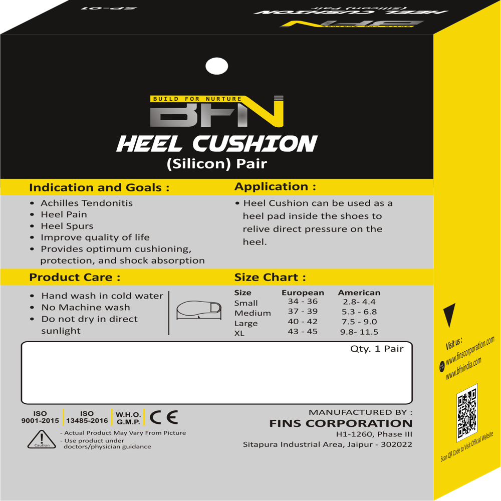 Sp-01 Silicon Heel Cushion - Application: Industrial