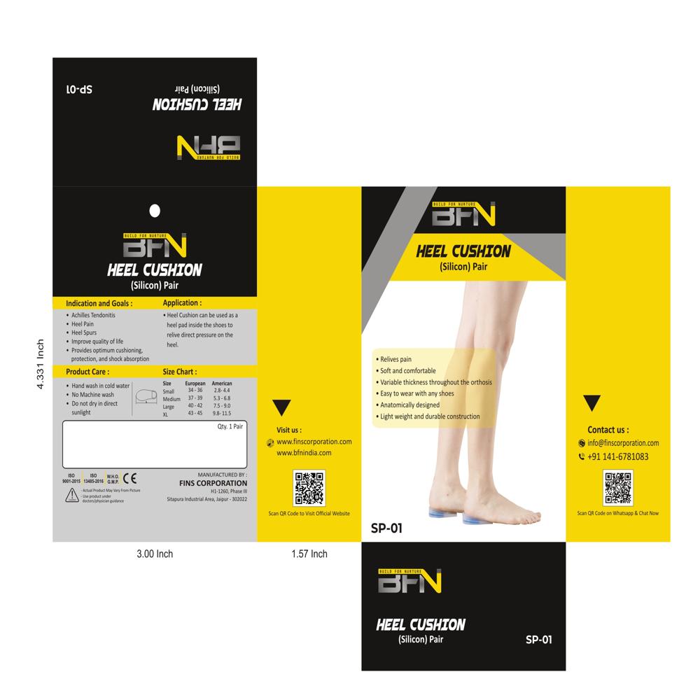 Sp-01 Silicon Heel Cushion - Application: Industrial