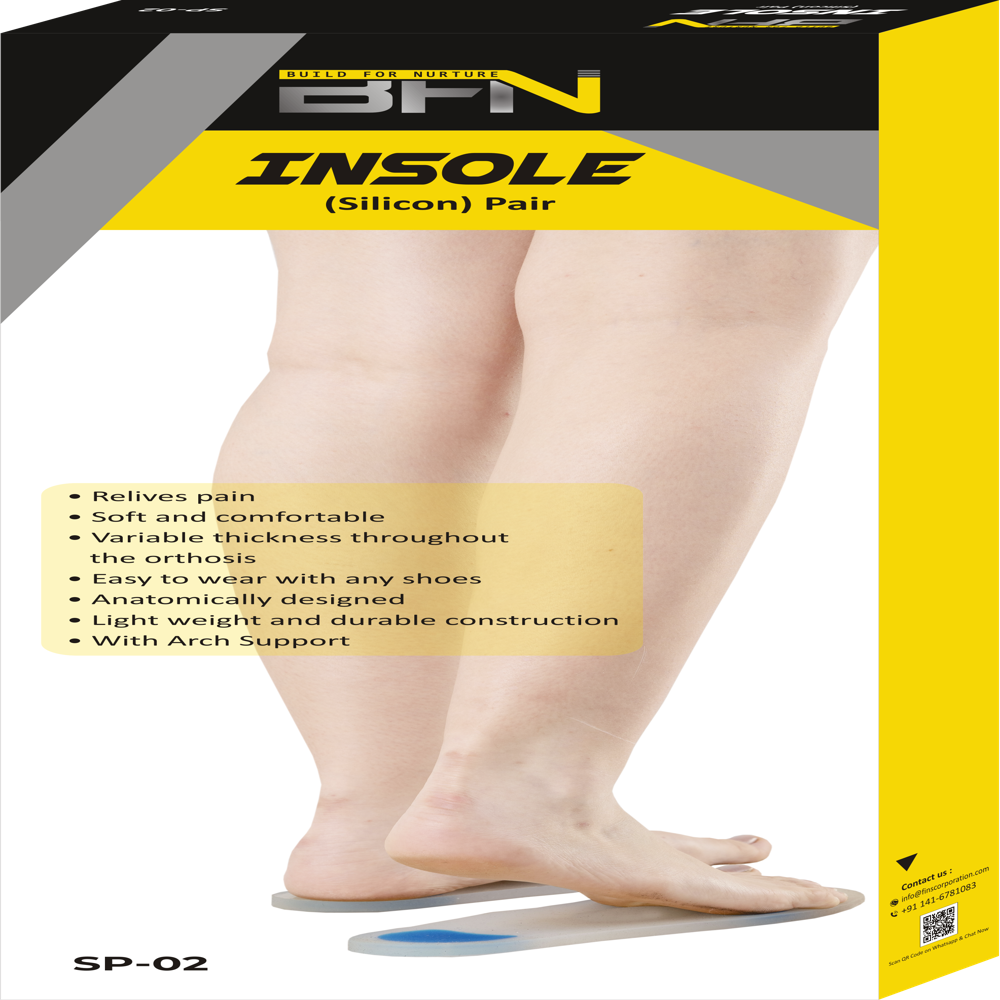 Sp-02 Silicone Insole - Application: Industrial