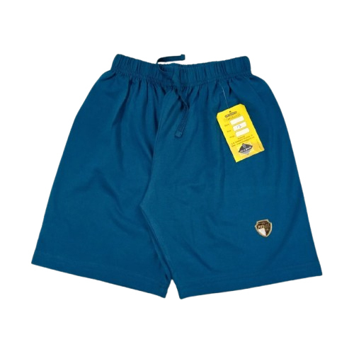 Boys Blue Cotton Sinker Boxer Without Pockets - Feature: High Quality