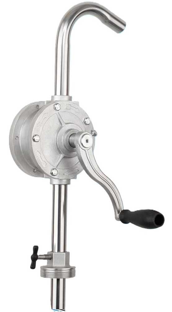 Ss Hand Operated Barrel Pump - Flow Rate: 10Lpm