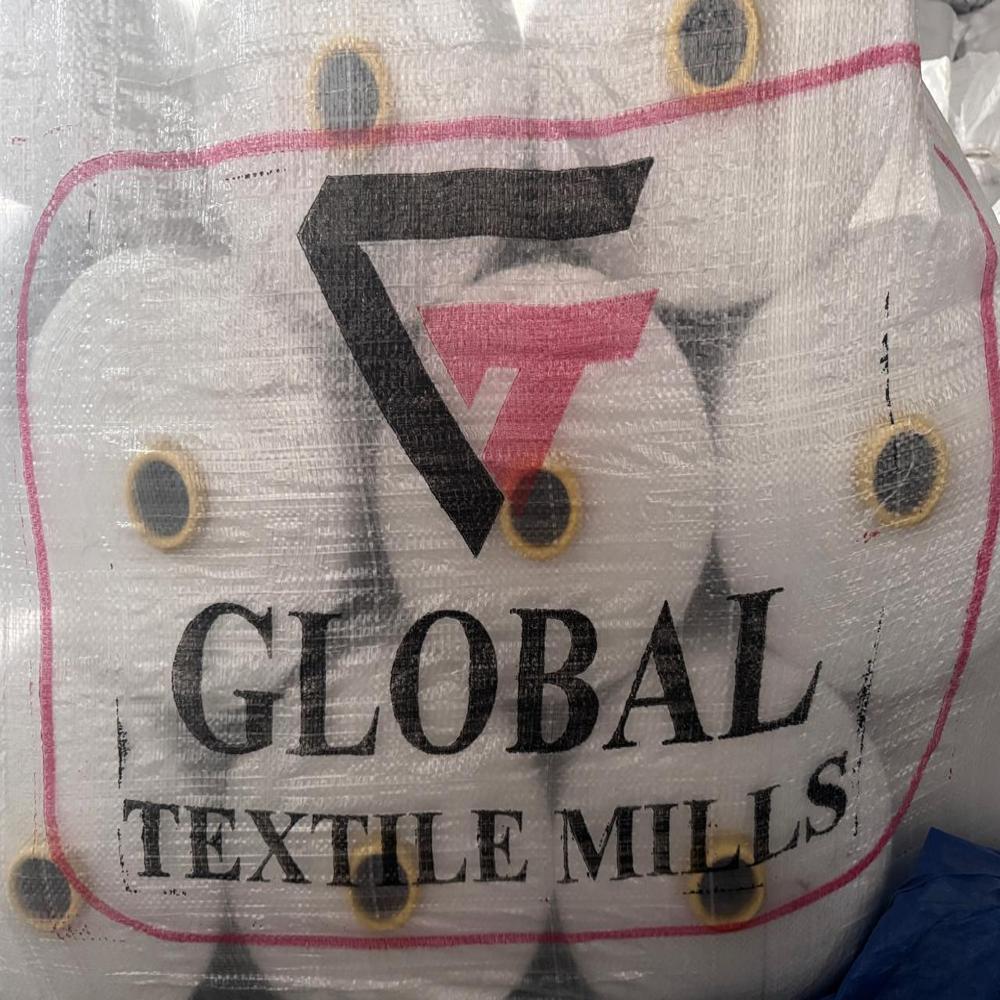 14'S Bleach White cotton yarn