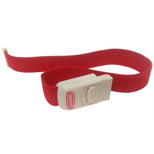 Pptq-103 Red Elastic Tourniquet - Material: Plastic