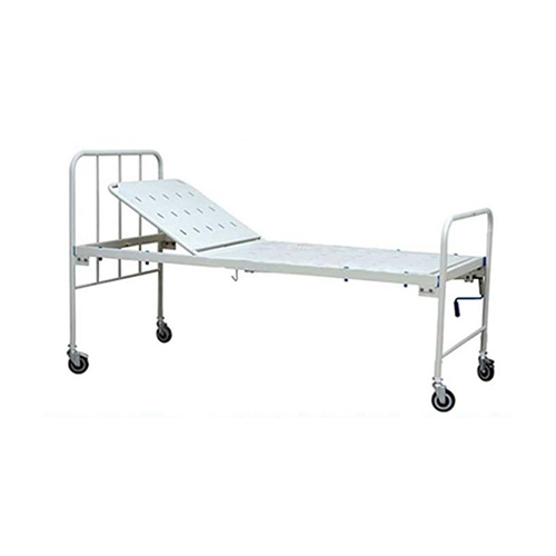 Mbsf-101 Standard Semi Fowler Bed With Wheels - Color: White