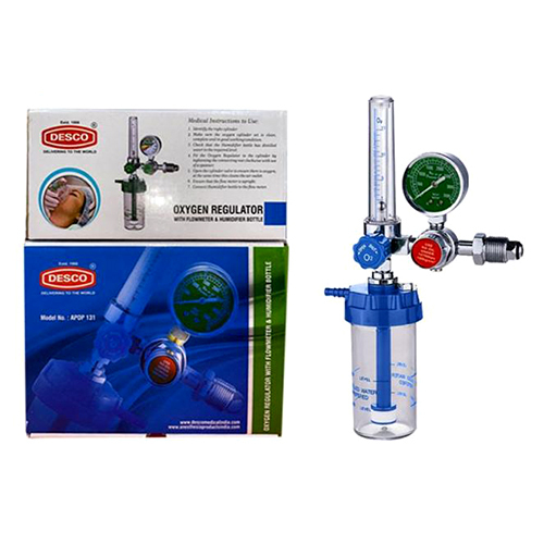 Apop-131 Oxygen Regulator With Flow Meter - Dimension (L*W*H): Customized Millimeter (Mm)