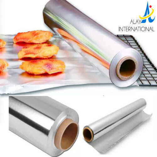 Food Wrapping Foil Paper - Color: Silver