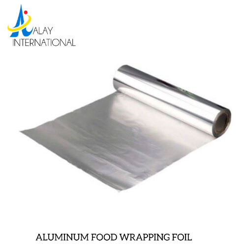 Aluminum Food Wrapping Foil - Color: Silver