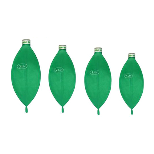 Aprb-111 Green Rebreathing Bag - Material: Rubber