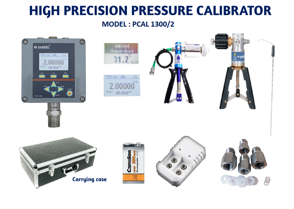 High Precision Pressure Calibrator